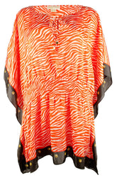 Michael Kors Women's Plus Size Batwing-Sleeve Printed Top-PW-3X